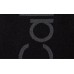 Calvin Klein unisex πετσέτα σε μαύρο και γκρι χρώμα με γράμματα 180X105 cm KU0KU00118 BEH